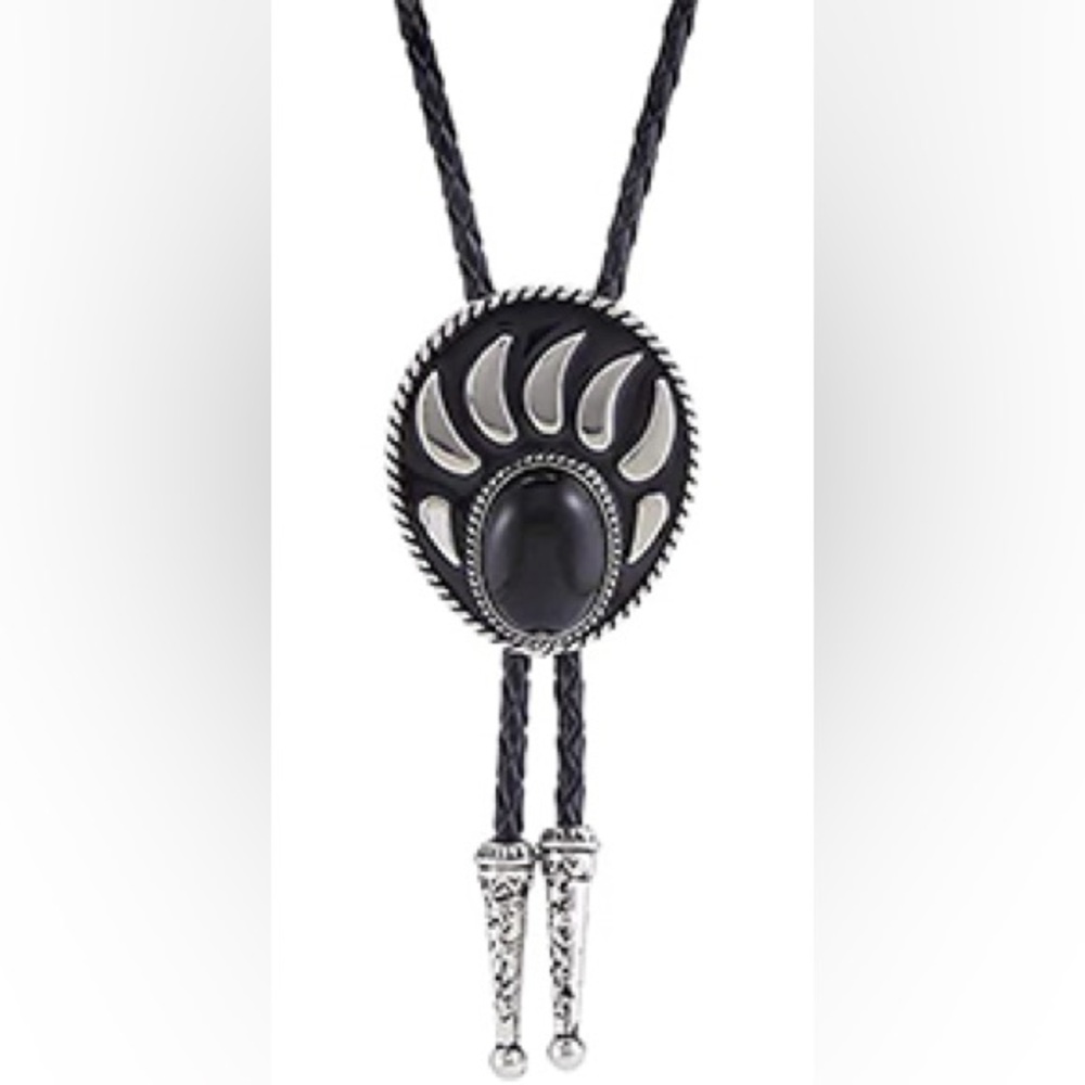 Claw/Paw Bolo Necktie Necklace - Picture 1 of 5